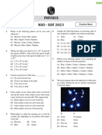 Complete NSO & SOF Physics (Part 2) - Practice Sheet Notes - (Only PDF