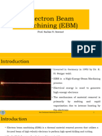 Electron Beam Machining - Lect 4