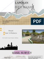 Survey Masjid - Afifah Latifatul HN - O0223010