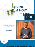 Living A Holy Life Edited - APOSTLE