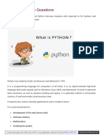 WWW Javatpoint Com Python Interview Questions