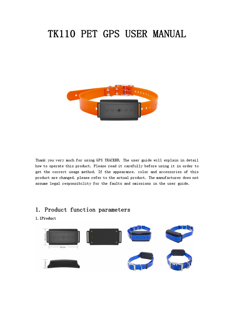 TK110 Manual PDF Google Play Computing