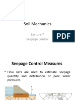 Seepage Control Soil Mechanics