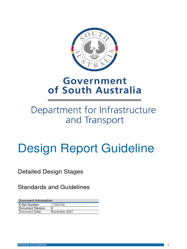 Road Design Report Guidelines | PDF | Road | Road Traffic Safety