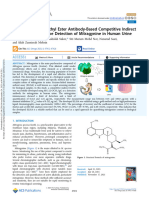 Mustafa Et Al 2023 Development of Methyl Ester Antibody Based Competitive Indirect Elisa For Quantitative Detection of