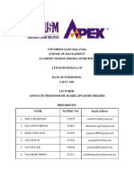 ATW 103 Business Law (Senior)