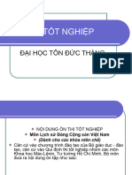 ÔN THI TỐT NGHIỆP TDT