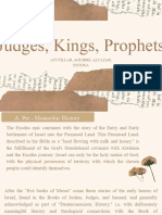 Judges Kings Prophets
