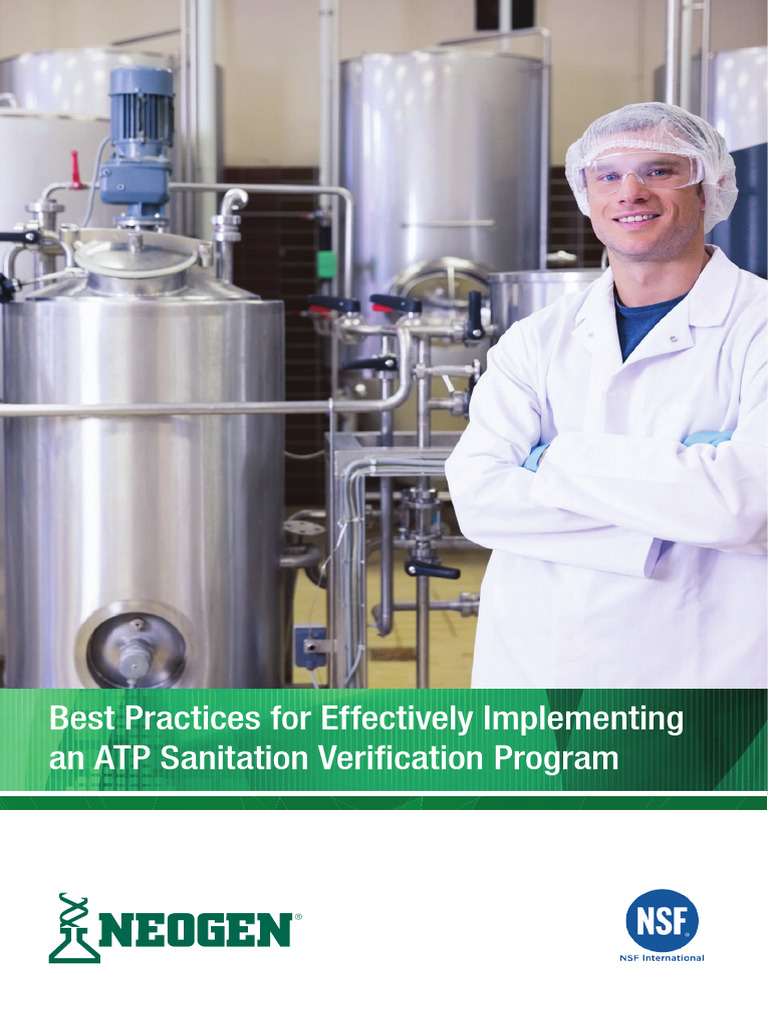 ATP Sanitation Verification Best Practices | PDF | Verification And ...