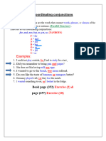 Coordinating Conjunctions 2