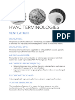 Hvac Terminologies