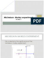 L 2 - Michelson Morley Experiment - 13022019