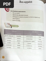 French Course Book Lesson 6 - Bon Appétit | PDF | Nourritures ...