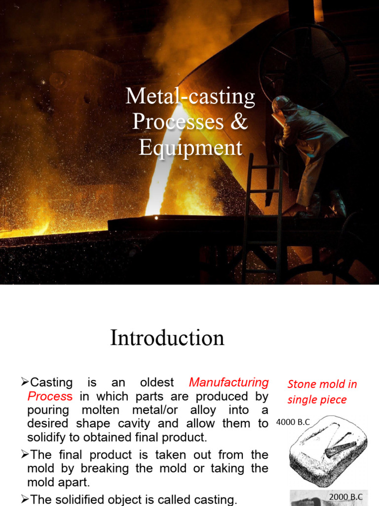 Metal Casting Processes and Equipment Guide | PDF | Casting ...