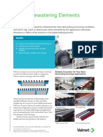 Valmet Dewatering Elements Ceramic