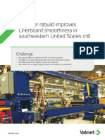 Case Study - Calender Rebuild Improves Linerboard Smoothness in Southeastern United States Mill