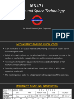 20 - Partial-Face Tunneling Machinery