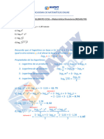 Examen Resuelto Matemáticas 1 Bachillerato Ccss - Matematica Financiera