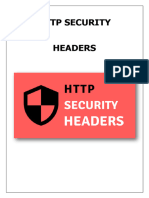 HTTP Security Header