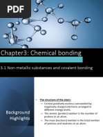 Non Metalic Substances and Covalent Bonding