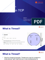 Thread in TCP