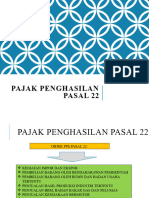 PPH Pasal 22 (Pertemuan Terakhir)