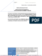 Dafyd-053-2023 Prestación Por Desempleo Modificación Montos Mínimo y Máximo