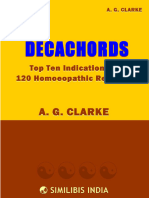 Decachords by A G Clarke