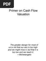 Chapter 7 Primer On Cash Flow Valuation