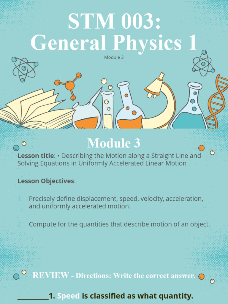 STM 003 Module 3 | PDF