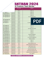 MANTHAN 2024 - Macro Schedule