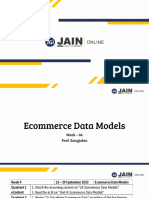 Unit 4 - Ecommerce Data Models