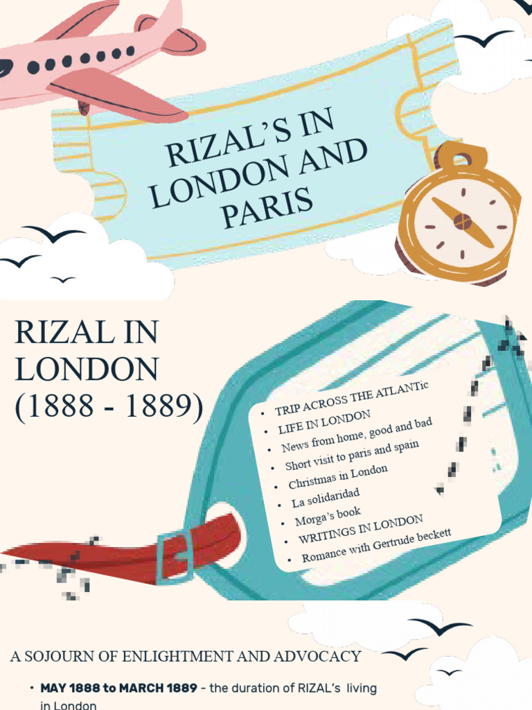 Rizal in London & Paris | PDF | Philippines
