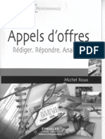 Appels Doffres Rédiger, Répondre, Analyser Michel Roux L@BibliothèqueDuSage