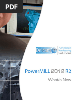 Delcam - PowerMILL 2012R2 Whats New EN - 2012