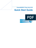 Delcam - PowerINSPECT 2016 QuickStart PO EN - 2015