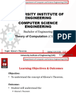 Ch-3 Kleen's Theorem