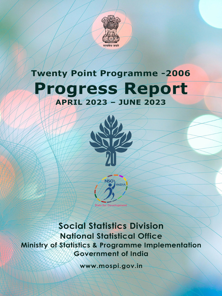 TPP 2006 Progress Report Q2 2023 | PDF | Economy Of India | Economies