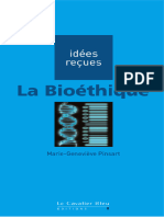 La Bioéthique - Marie Geneviève Pinsart