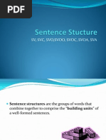 Sentence Structures