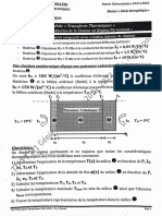 TD Et Correction Transfert Thermique