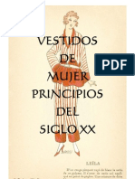 Vestidos de Mujer Principios Del Siglo XX