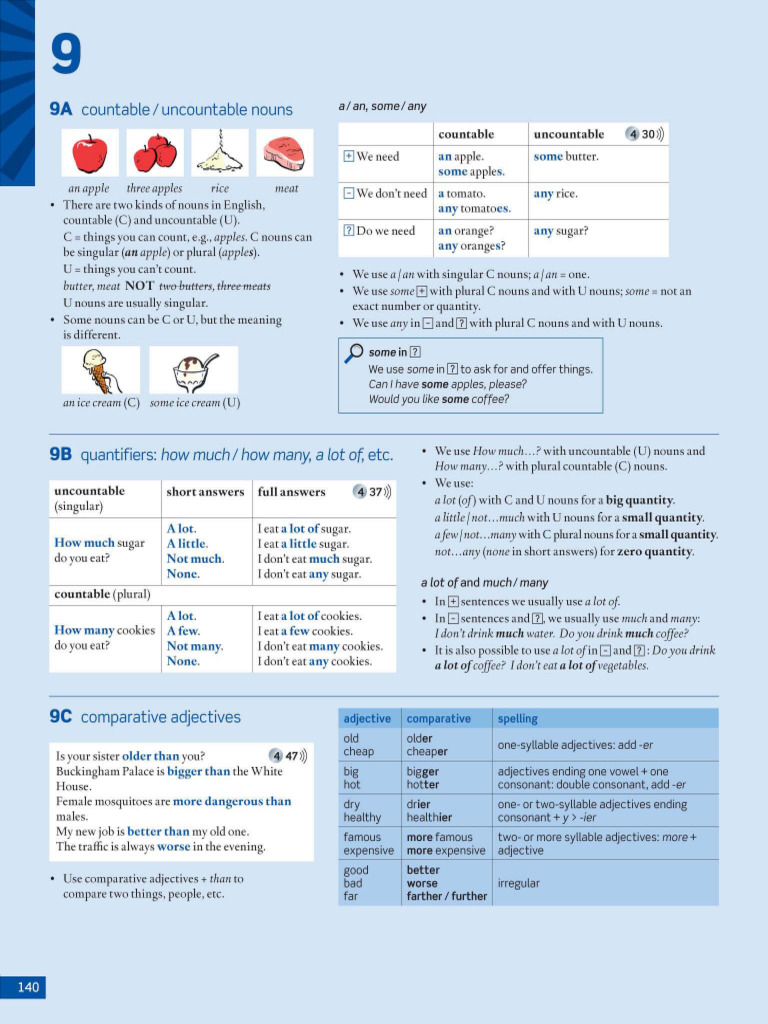 Comparative Adjectives and Quantifiers | PDF