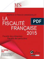 Exercices - Corriges - de Fiscalite - Francaise - 2015