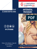 Al - Zahra - Antenetal Package Flyer 2023