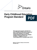 Early Childhood Education Program Standard EN