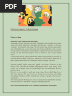 Introversion vs. Extroversion in Teams | PDF | Extraversion And ...