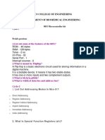 8051 Microcontroller Questions