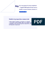 Modele de Prospection Commerciale 2