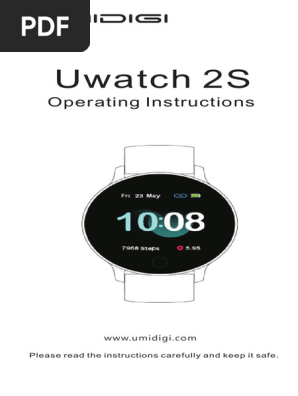 Umidigi Uwatch 2S Smart Watch PDF Electromagnetic Interference Telephone